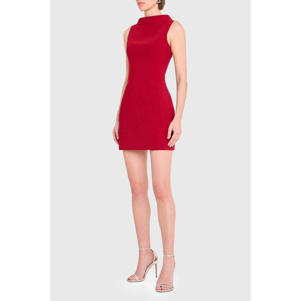 NEW AMANDA UPRICHARD lucina dress in carnelian - Picture 3 of 4